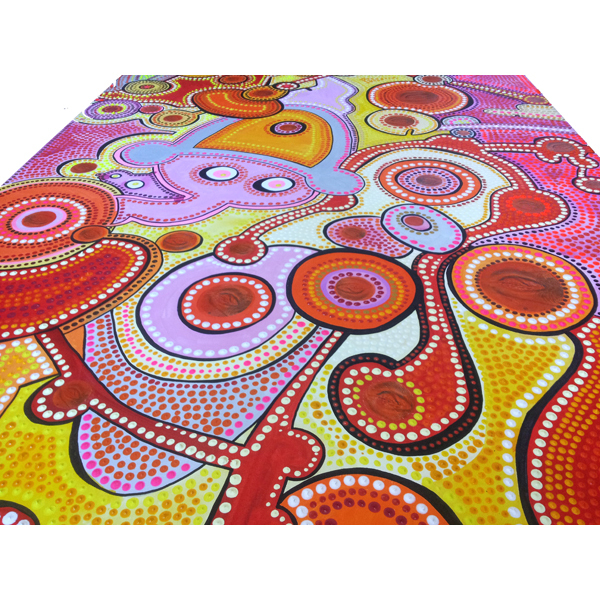 SpottieOttieDopalicious- acrylic on Canvas- 150x200 cm 2015